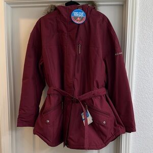 Columbia Women's Carson Pass II Deep Red Wine Jacket